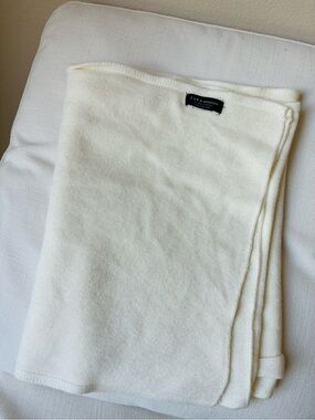 Zara ❄️ White Knit Scarf 250x40cm Soft Cozy Neutral Essential